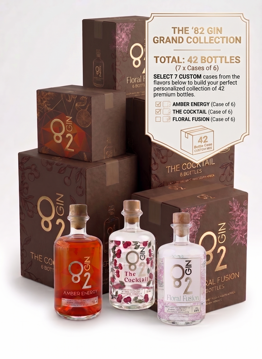 Mixed craft gin case box, largest wedding bar gin package Gauteng