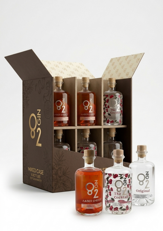 Mixed craft gin case box, 6 bottles, wedding gift gin Gauteng