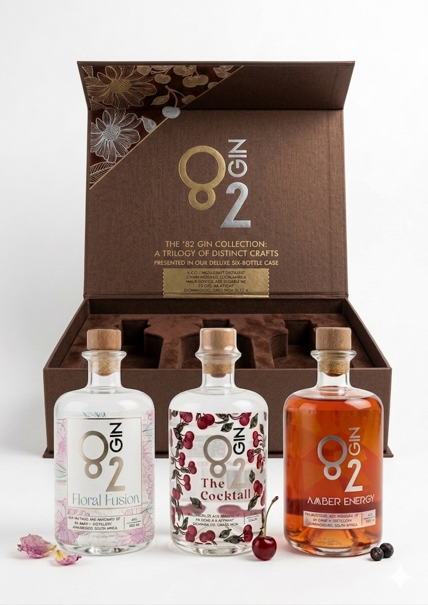 Mixed craft gin case box, wedding and party gin Gauteng